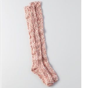 New American Eagle Marled Over The Knee Socks